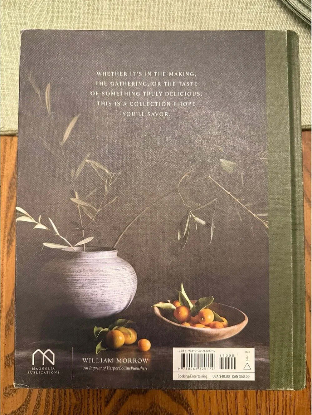 Magnolia Table book by Joanna Gaines